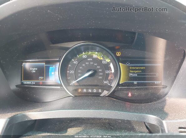 1FM5K8F89GGC49342 2016 FORD EXPLORER Gray Հետևի նստատեղերի տեսք