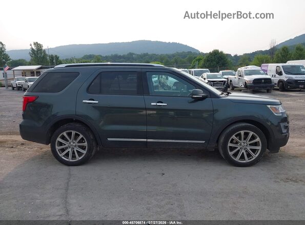 1FM5K8F89GGC49342 2016 FORD EXPLORER Gray Սալոնի հետևի տեսք