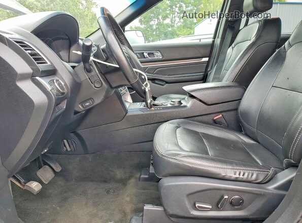 1FM5K8F89GGD15503 2016 FORD EXPLORER Black Front interior view