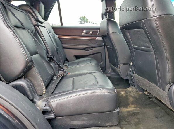 1FM5K8F89GGD15503 2016 FORD EXPLORER Black Rear interior view