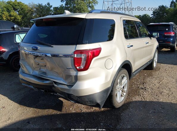1FM5K8F89HGE35447 2017 FORD EXPLORER Серый Задняя правая четверть