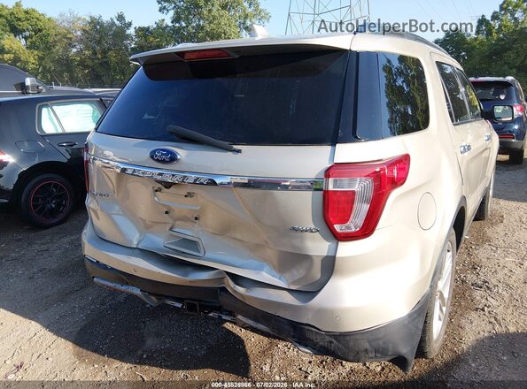1FM5K8F89HGE35447 2017 FORD EXPLORER Серый Вид спереди