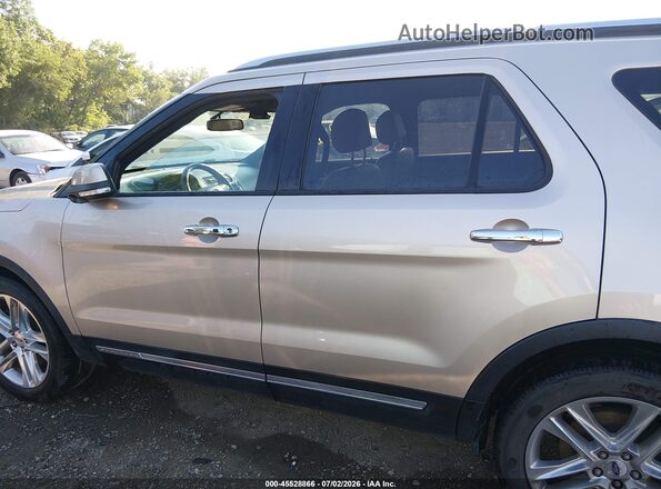 1FM5K8F89HGE35447 2017 FORD EXPLORER Серый Панорамный вид салона 360°