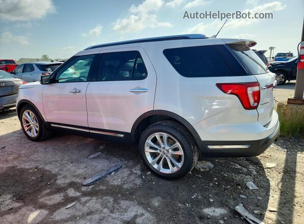 1FM5K8F89KGA70677 2019 FORD EXPLORER White Tył lewy