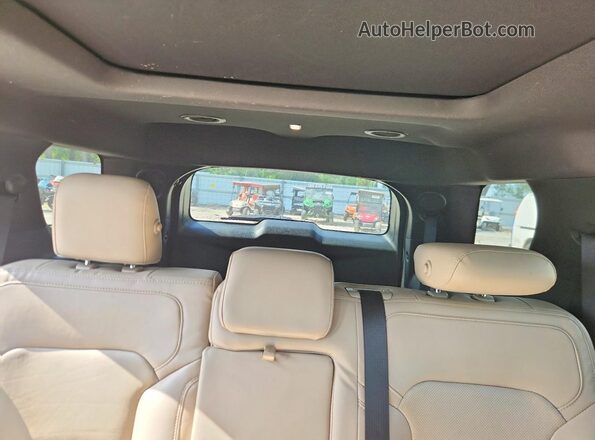 1FM5K8F89KGA91576 2019 FORD EXPLORER Gray უკანა სავარძლების ხედი