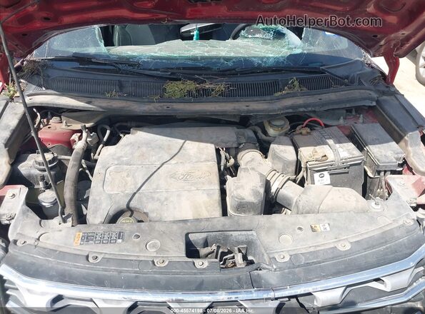 1FM5K8F8XGGC15393 2016 FORD EXPLORER Red Widok z tyłu