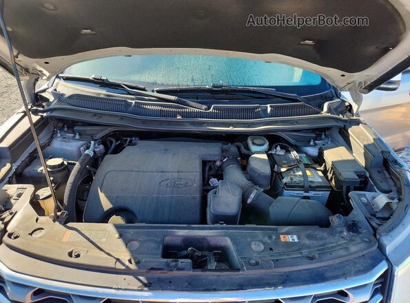 1FM5K8F8XHGC93285 2017 FORD EXPLORER Silver Vista del compartimento del motor