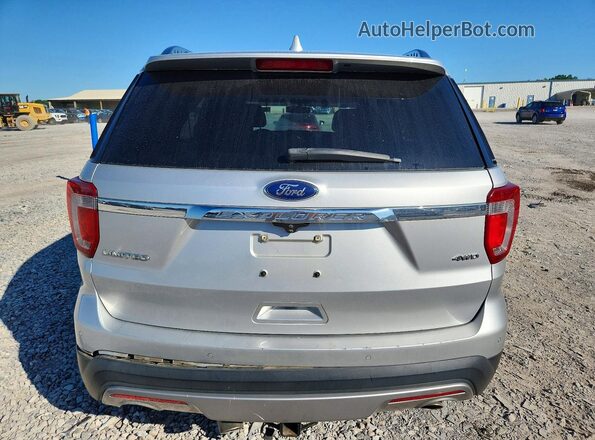 1FM5K8F8XHGC93285 2017 FORD EXPLORER Silver Vista trasera