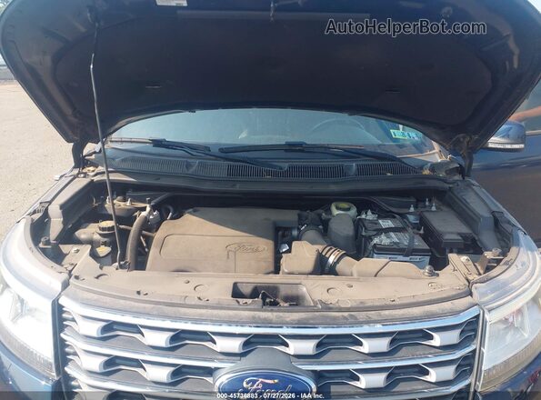 1FM5K8F8XHGD80295 2017 FORD EXPLORER Синий Вид сзади