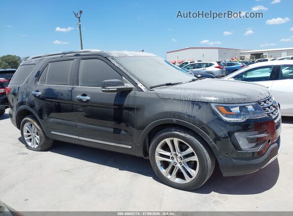 1FM5K8FH1GGC71268 2016 FORD EXPLORER Black Սալոնի հետևի տեսք