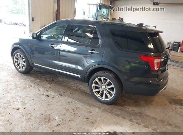 1FM5K8FH1HGA09770 2017 FORD EXPLORER Gray Rear left