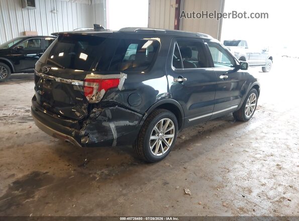 1FM5K8FH1HGA09770 2017 FORD EXPLORER Gray Rear right