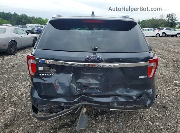 1FM5K8FH1HGA67474 2017 FORD EXPLORER Gray Вид ззаду