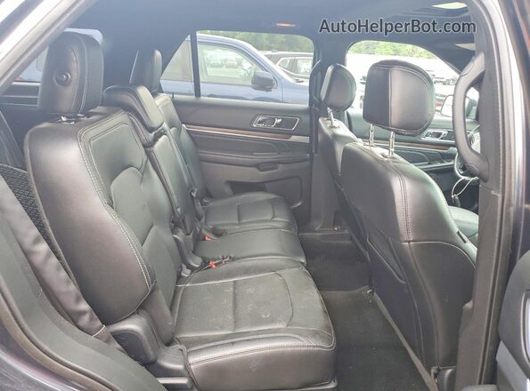 1FM5K8FH1HGA67474 2017 FORD EXPLORER Gray Вид задньої частини салону