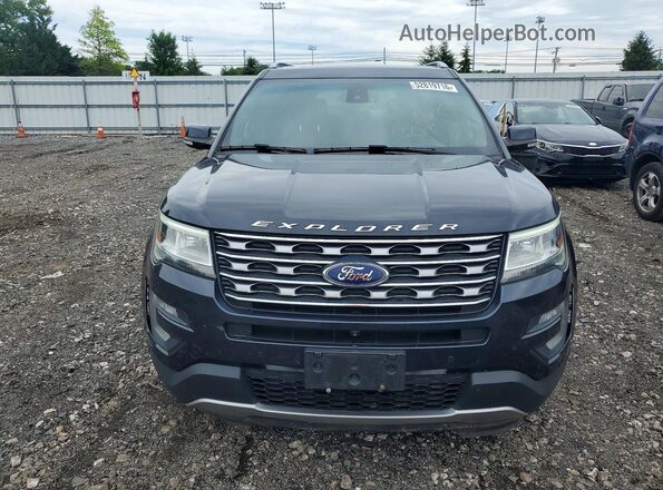 1FM5K8FH1HGA67474 2017 FORD EXPLORER Gray Вид спереду