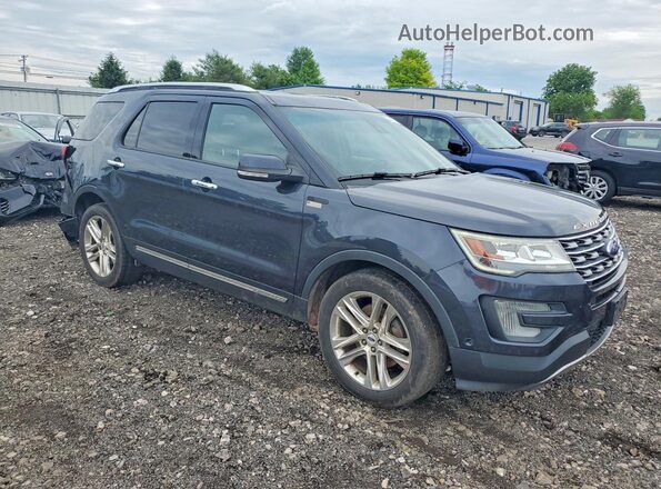 1FM5K8FH1HGA67474 2017 FORD EXPLORER Gray Передня права чверть