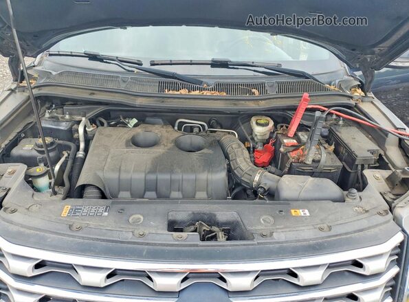 1FM5K8FH1HGA67474 2017 FORD EXPLORER Gray Вид підкапотного простору
