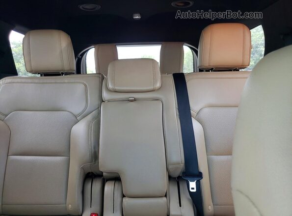 1FM5K8FH2GGD19697 2016 FORD EXPLORER Blue Հետևի նստատեղերի տեսք