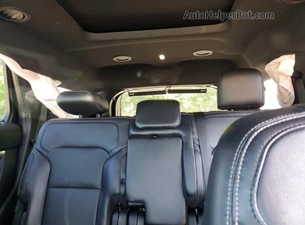 1FM5K8FH3KGA73767 2019 FORD EXPLORER Burgundy Հետևի նստատեղերի տեսք