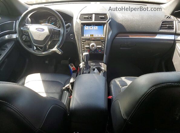 1FM5K8FH3KGA73767 2019 FORD EXPLORER Burgundy Առջևի վահանակի տեսք