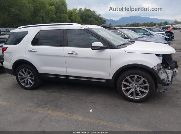 1FM5K8FH4HGA60051 2017 FORD EXPLORER Белый Панорамный вид салона 360°