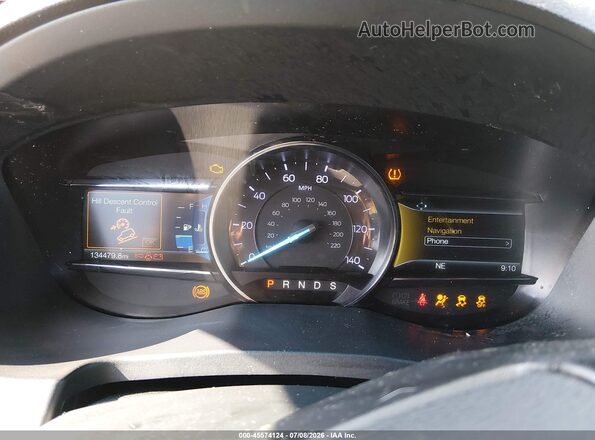1FM5K8FH6KGA83936 2019 FORD EXPLORER Red Հետևի նստատեղերի տեսք