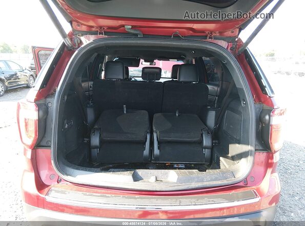 1FM5K8FH6KGA83936 2019 FORD EXPLORER Red 