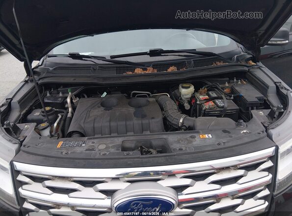 1FM5K8FH7JGA60096 2018 FORD EXPLORER Black Հետևի տեսք