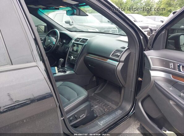 1FM5K8FH7JGA60096 2018 FORD EXPLORER Black Սալոնի դիմացի տեսք