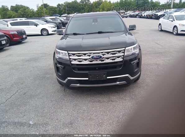 1FM5K8FH7JGA60096 2018 FORD EXPLORER Black 