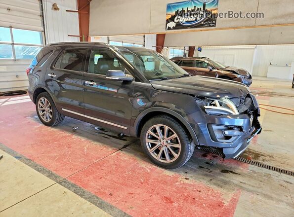 1FM5K8FH8HGD16417 2017 FORD EXPLORER Charcoal Առջևի աջ