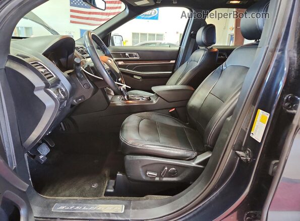 1FM5K8FH8HGD16417 2017 FORD EXPLORER Charcoal Սալոնի դիմացի տեսք