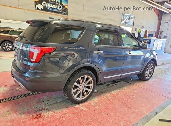 1FM5K8FH8HGD16417 2017 FORD EXPLORER Charcoal Հետևի աջ