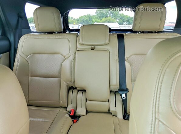 1FM5K8FH9GGC38339 2016 FORD EXPLORER Синий Вид задних сидений