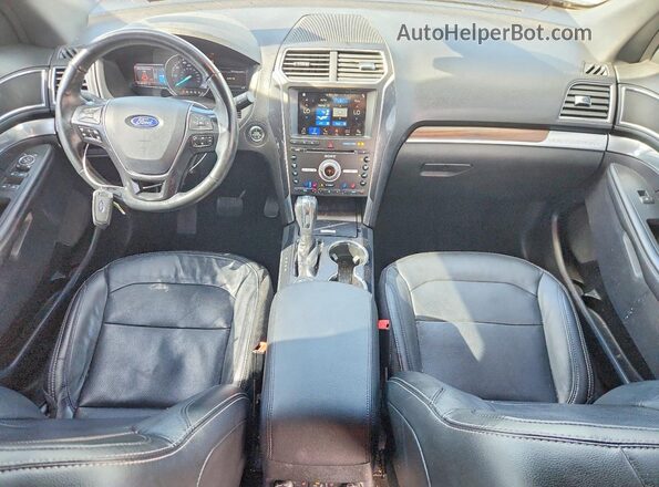 1FM5K8FH9JGC96636 2018 FORD EXPLORER White Вид панелі приладів