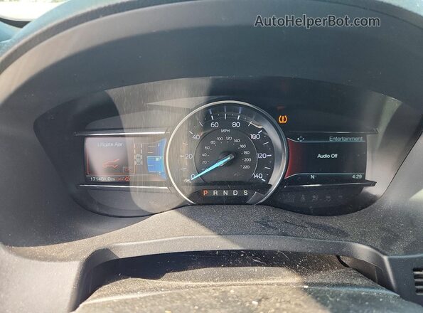 1FM5K8FH9JGC96636 2018 FORD EXPLORER White Вид щитка приладів