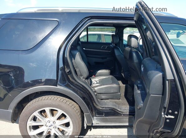 1FM5K8FHXGGC12414 2016 FORD EXPLORER Black Widok naklejki z numerem VIN