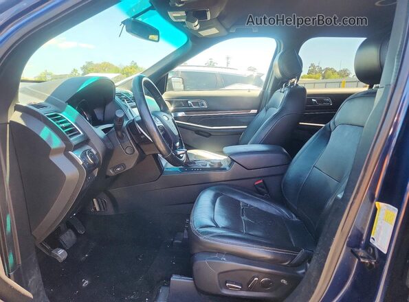 1FM5K8FHXGGD14599 2016 FORD EXPLORER Blue Սալոնի դիմացի տեսք