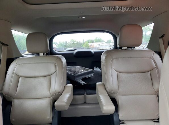 1FM5K8FW6NNA01640 2022 FORD EXPLORER Gray Vista de los asientos traseros