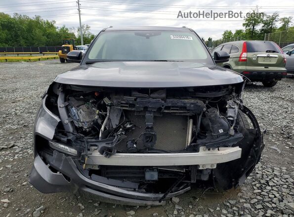 1FM5K8FW6NNA01640 2022 FORD EXPLORER Gray Vista frontal