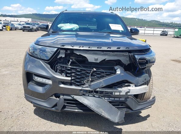 1FM5K8GC0LGA17726 2020 FORD EXPLORER Gray Vista frontal