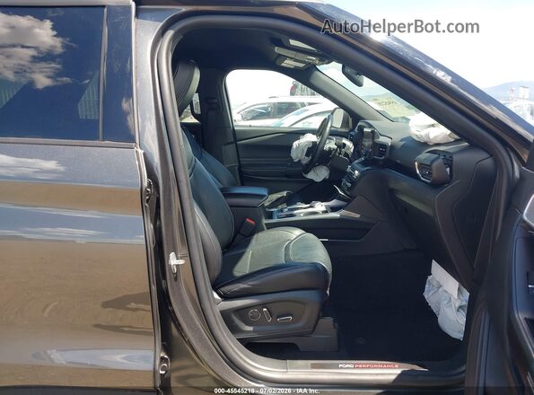 1FM5K8GC0LGA17726 2020 FORD EXPLORER Gray Vista interior delantera