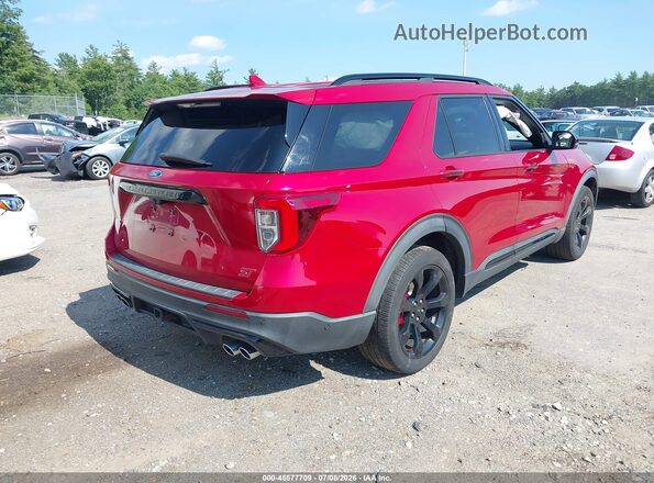 1FM5K8GC0LGB17583 2020 FORD EXPLORER Red Tył prawy