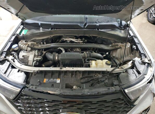 1FM5K8GC0LGD11269 2020 FORD EXPLORER Silver Շարժիչի բաժամունքի տեսք