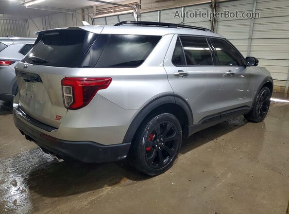 1FM5K8GC0LGD11269 2020 FORD EXPLORER Silver Հետևի աջ