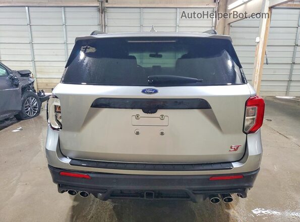 1FM5K8GC0LGD11269 2020 FORD EXPLORER Silver Հետևի տեսք