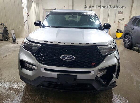 1FM5K8GC0LGD11269 2020 FORD EXPLORER Silver Դիմացի տեսք
