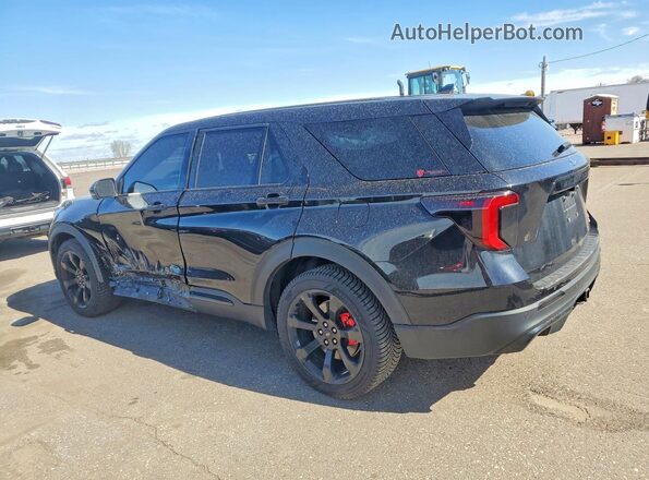 1FM5K8GC0MGA21180 2021 FORD EXPLORER Black უკანა მარცხენა