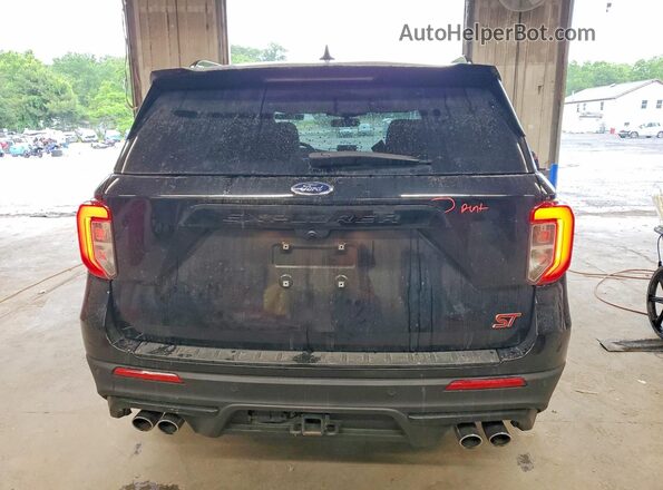 1FM5K8GC2LGA77507 2020 FORD EXPLORER Black Rear view