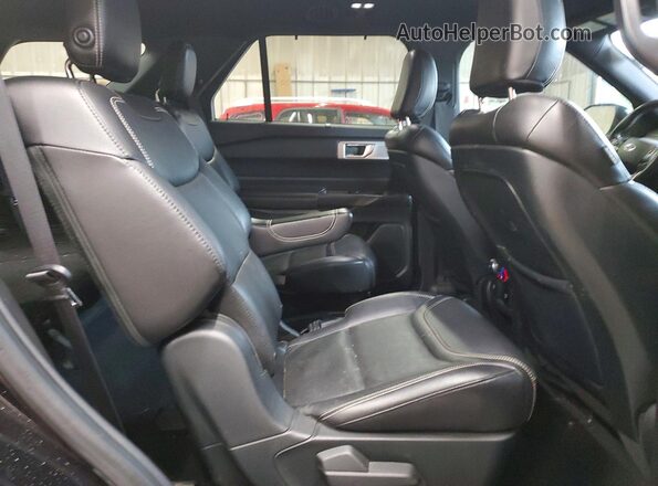 1FM5K8GC2LGA77507 2020 FORD EXPLORER Black Rear interior view